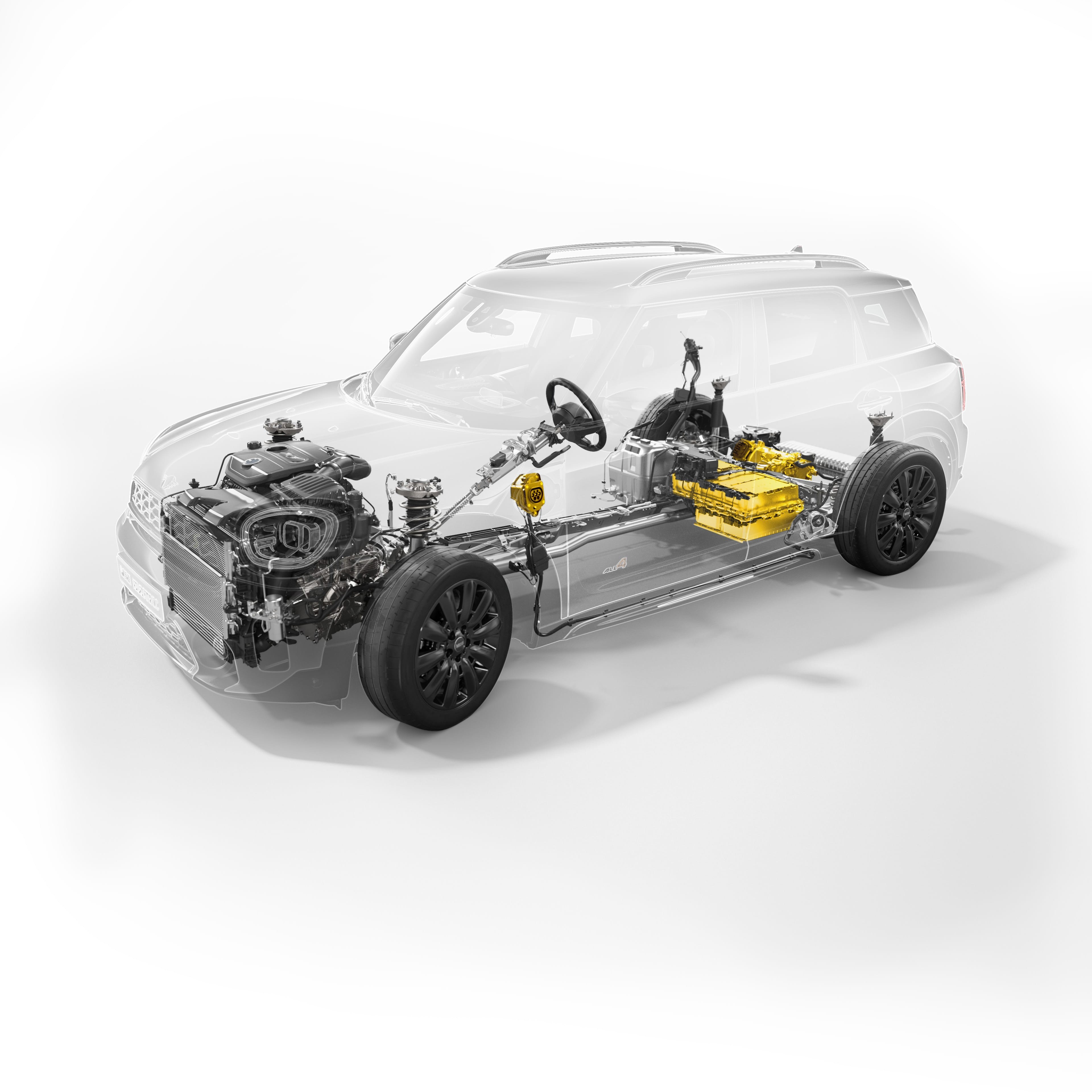 MINI Electric – motor – powertrain and chassis